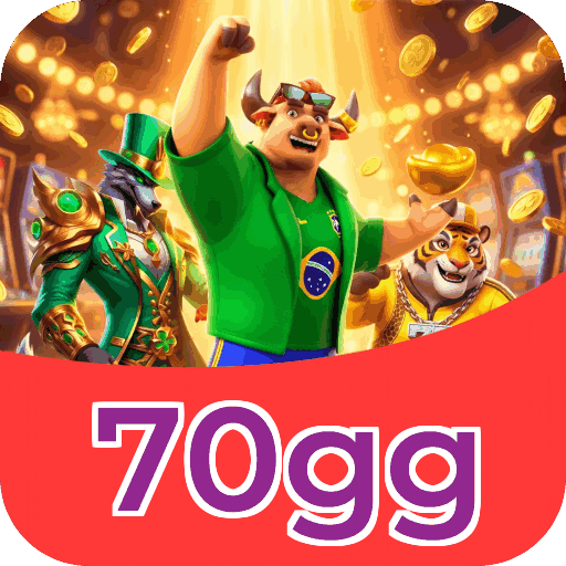 Plataforma 70gg mostrando interface moderna, jogos certificados e recursos de segurança licenciados