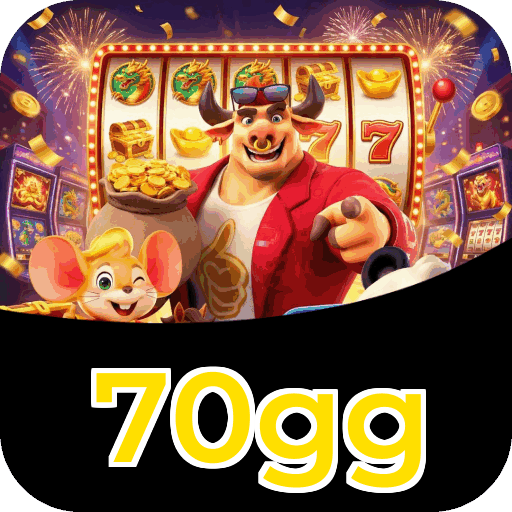 Catálogo slots 70gg mostrando top jogos Gates Olympus Sweet Bonanza Fortune Tiger Big Bass volatilidade RTP
